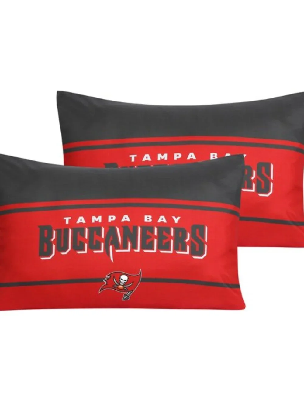 NWT Tampa Bay Buccaneers Twin Comforter Set Sham NFL Bedding w Bag